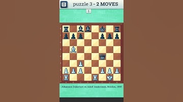 CHESS PUZZLE - 3 | Checkmate in two moves | Chess, Chess Strategy, Chess Game, Chess Puzzles