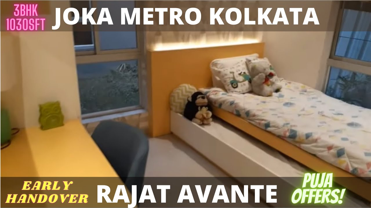 3Bhk 1030sft RAJAT AVANTE Joka Metro KOLKATA | Call +918100293325 For Great Offer | Flats In Kolkata