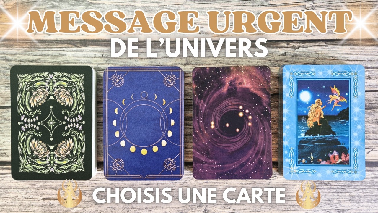 ✨ VOUS ETES PRÊT(E) A ENTENDRE CE MESSAGE DE L'UNIVERS ✨  | TIRAGE AU CHOIX | GUIDANCE INTEMPORELLE