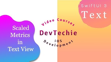 SwiftUI 3: ScaledMetrics Property Wrapper for Accessibility in Text View