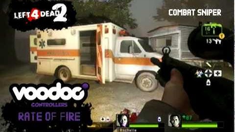 VoodooControllers Rapid Fire Modded Xbox 360 Controller for Left4Dead 2