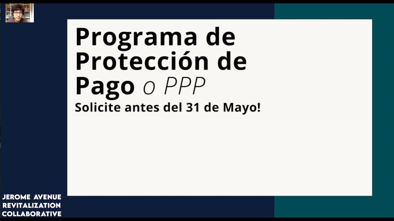 Resumen del programa de protección de pago o el PPP para los negocios del Bronx