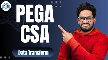Data Transform in PEGA CSA | PEGA CSA Tutorial | PEGA CSA Online Classes | PEGA CSA | CyberBrainer