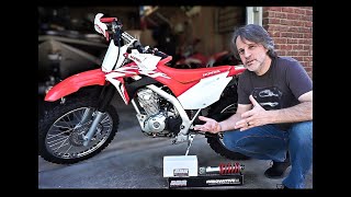 2021 Honda CRF 125FB  Installation and Review of the BBR Rear Shock and Fork Springs