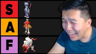 Hisuian Pokemon Tier List In 1 MINUTE #shorts