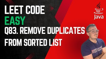 LeetCode 83. Remove Duplicates from Sorted List in Java