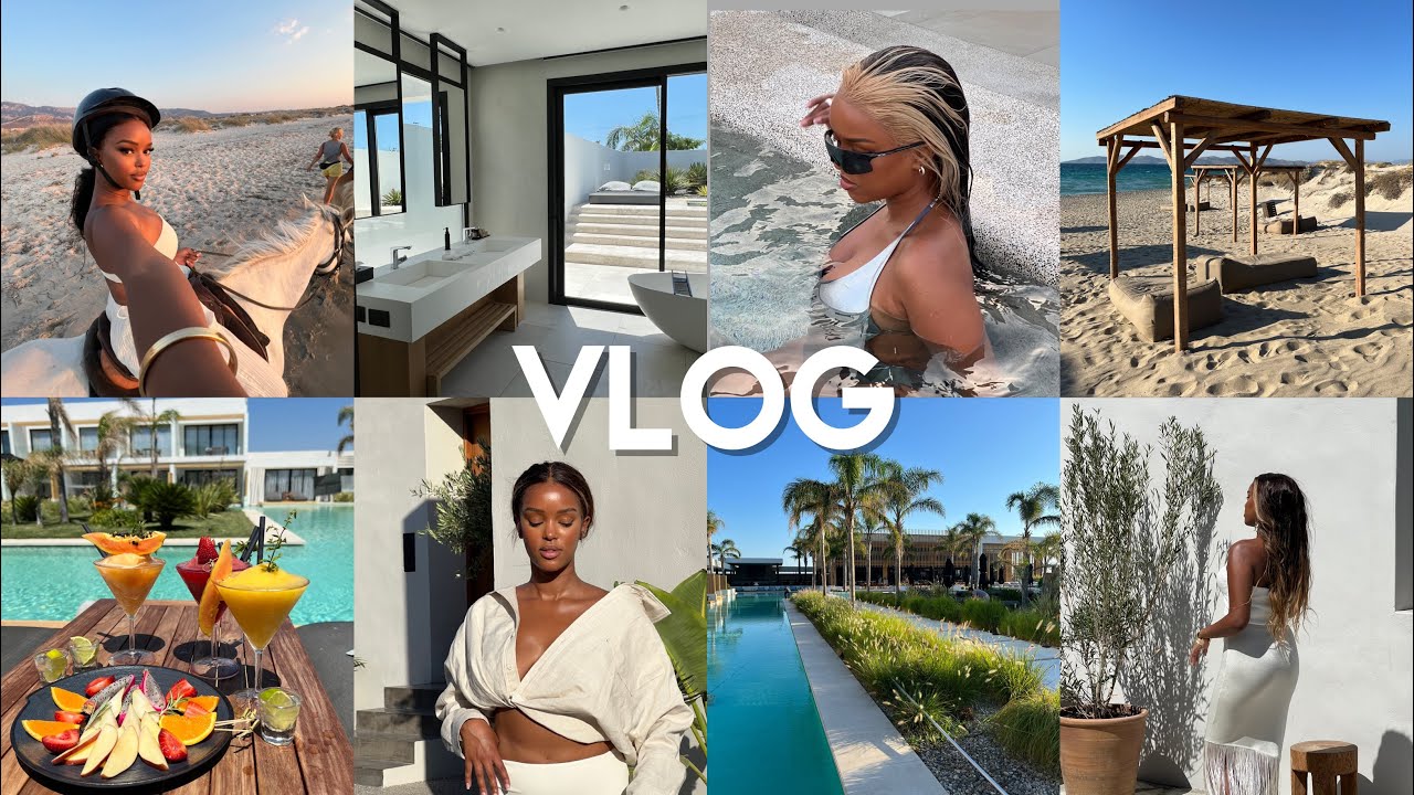 A WEEKEND IN KOS, GREECE | SUMMER OUTFITS, BEACH DAYS, HORSE RIDING + WORKING