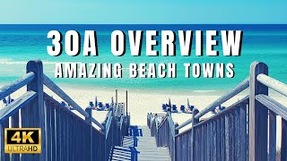 Destin's Best Kept Secret 30A  Ultimate Beach Towns! Must See Florida Gulf Coast