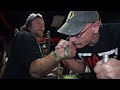 Devon LARRATT vs WORLD CHAMPION Armwrestler Allen FISHER