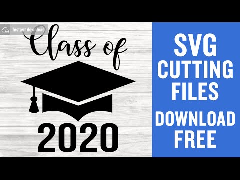 Class Of 2020 Svg Free Cutting Files for Silhouette Cameo Instant Download