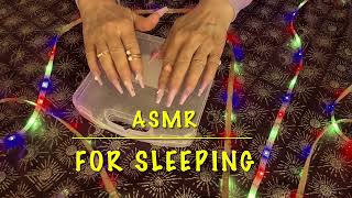 ASMR TINGLES PLUS A SENSORY LULLABY FOR SLEEPING TAPPING, CRINKLES & RUBBING TO RELAX  NO TALKING