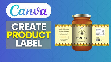 How to Create Product Label Design in Canva (Tutorial)