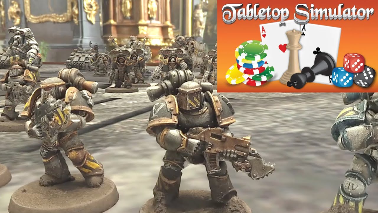 30k/40k Iron Warriors in Tabletop Simulator Steam YouTube