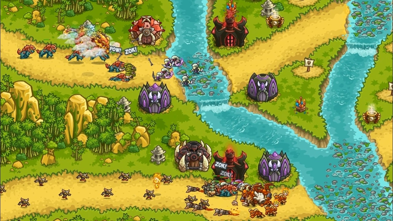 Kingdom Rush ReVengeance - The Ancient Gate Iron (Impossible)