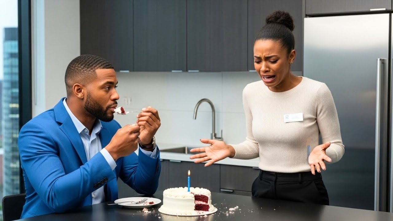 Elle célébrait son anniversaire seule… quand un millionnaire est venu manger la moitié de son gâteau