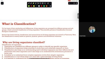 Chapter 2 Classification of Living Beings Part 1 | SEE Science | Class 10 Science Online Class
