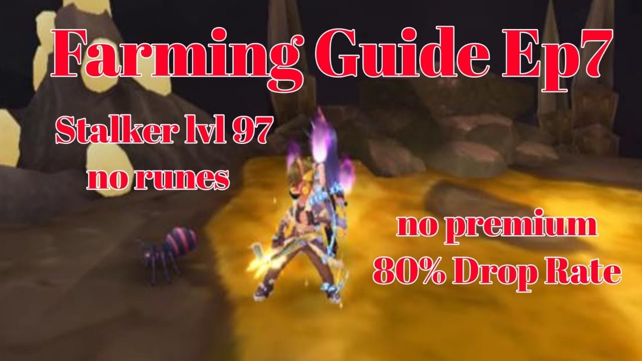 FARMING GUIDE EPISODE 7 STALKER RAGNAROK MOBILE NEW DROP PENALTY