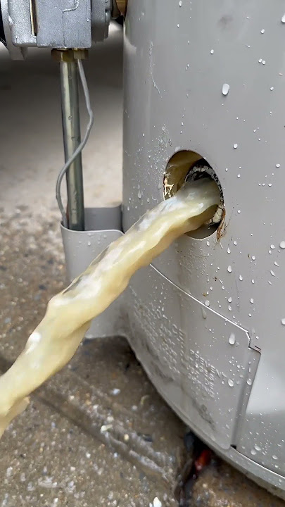 Maintenance your water heater at least once a year #water #plumbing #repair