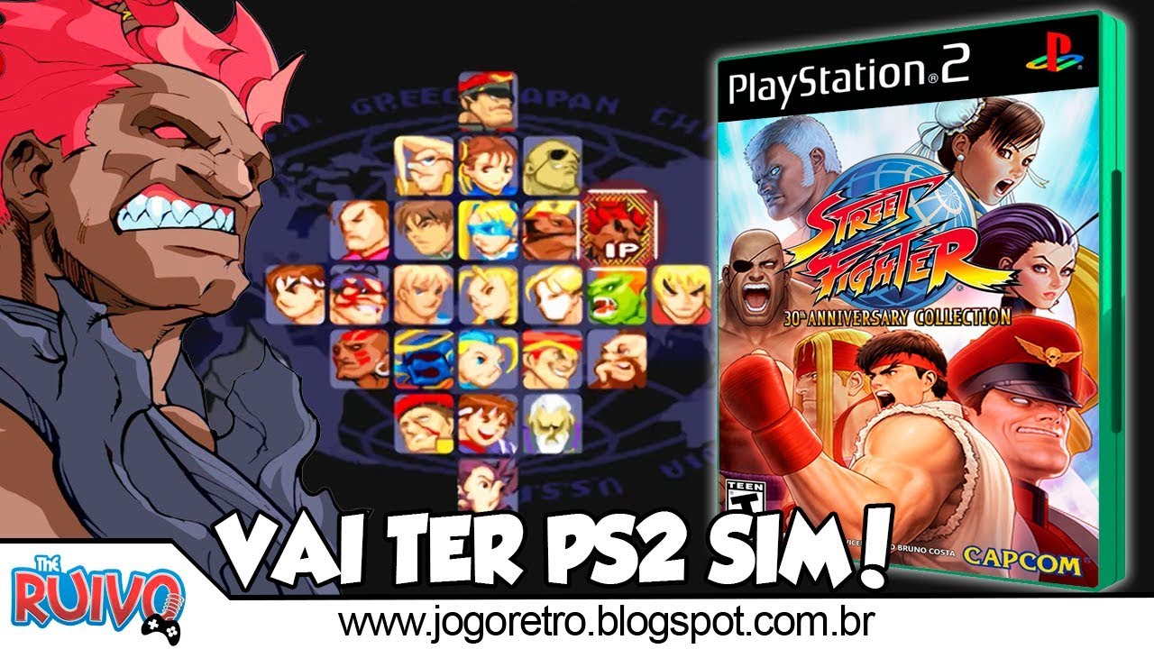 Usado: Jogo Street Fighter: Anniversary Collection - PS2 em Promoção na  Americanas