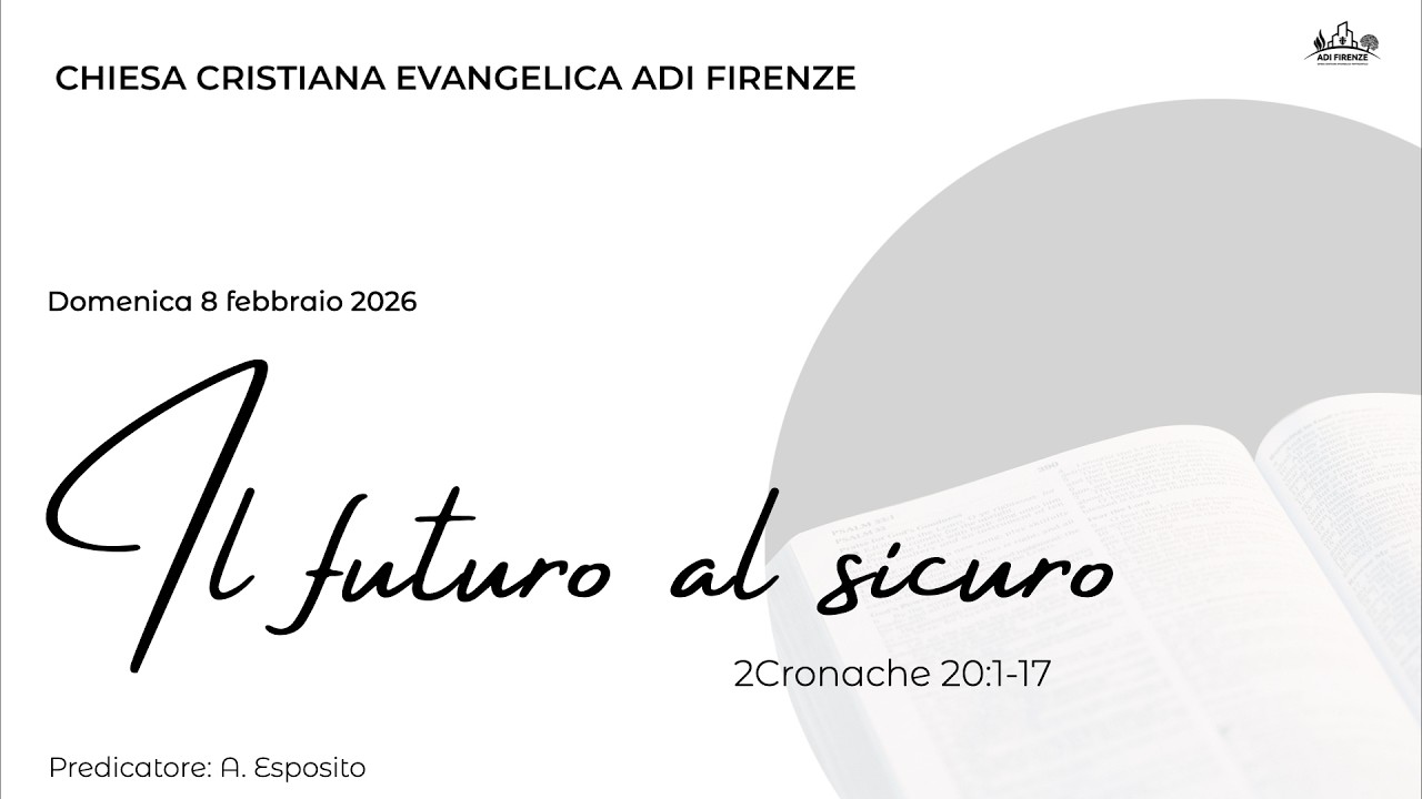 Il futuro al sicuro (2Cronache 20:1-17)
