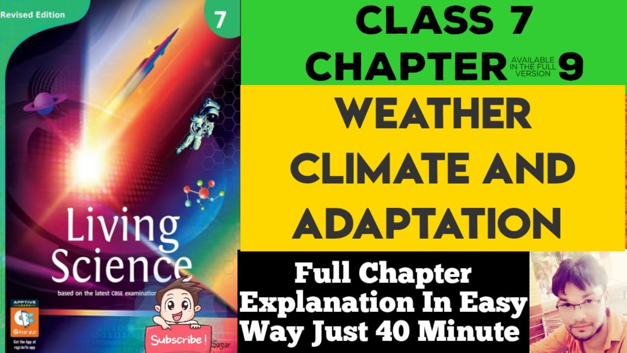 Weather Climate And Adaptation | Chapter 9 |Living Science|Ratna Sagar ...