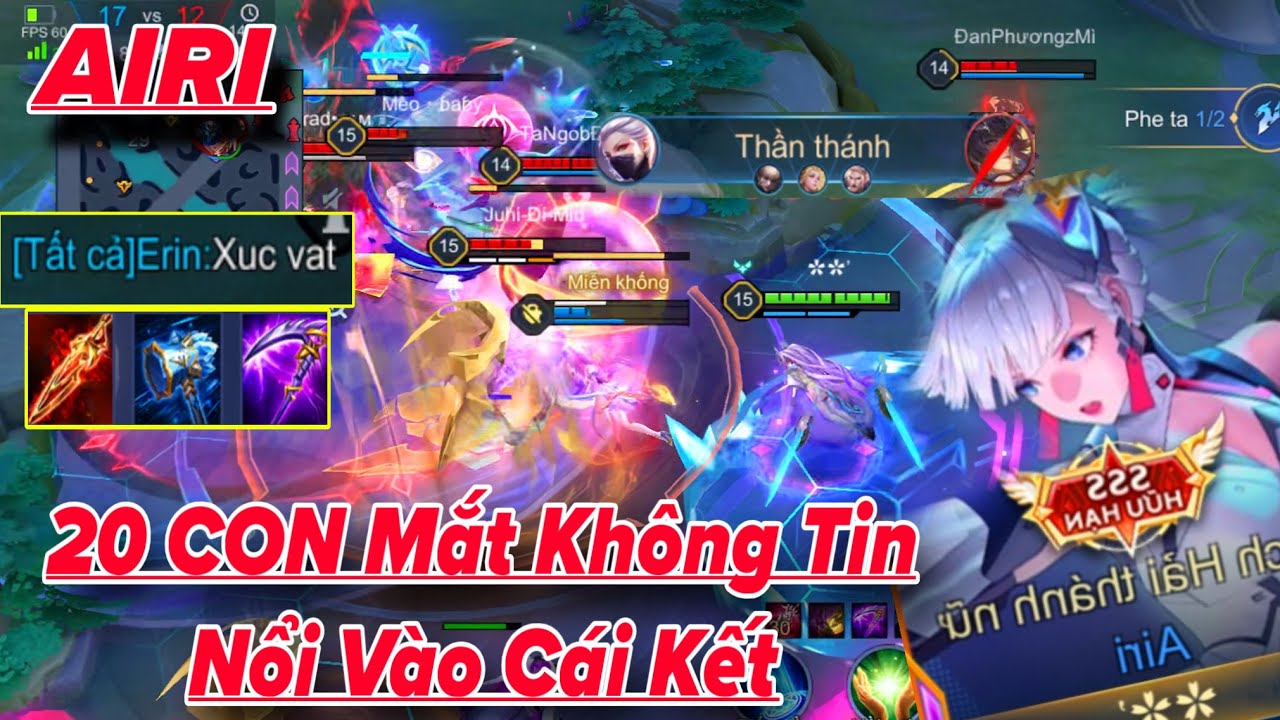 AIRI Tăng Sức Mạnh Siêu Hút Máu và Cái Kết 20 Con Mắt Cũng Không Tin Nổi