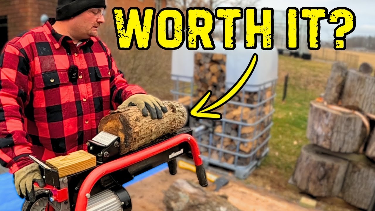 Действительно ли стоит покупать электрический дровокол на приусадебном участке?
