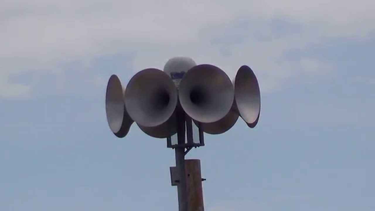 ASC T121 tornado siren test, Elm Grove, WI YouTube