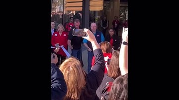New Frisco Public Library Grand Opening (Ribbon Cut ) #new #library #friscotexas