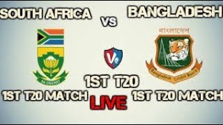 Bangladesh Vs South Africa | 1st T20 | T-20 Match | Live Streaming ||