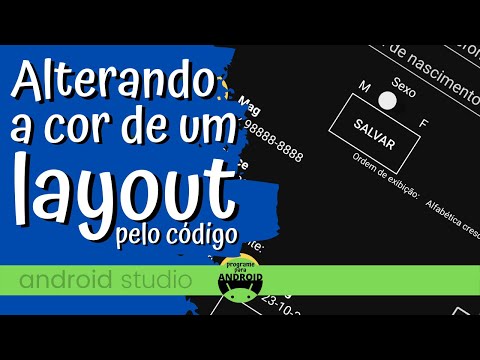 Android Studio | Aprenda a alterar a cor do seu layout principal pelo código (sem mexer no xml)