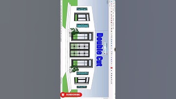How to use Double Cut Plugin in SketchUp 2022-2024 Full #shorts #short