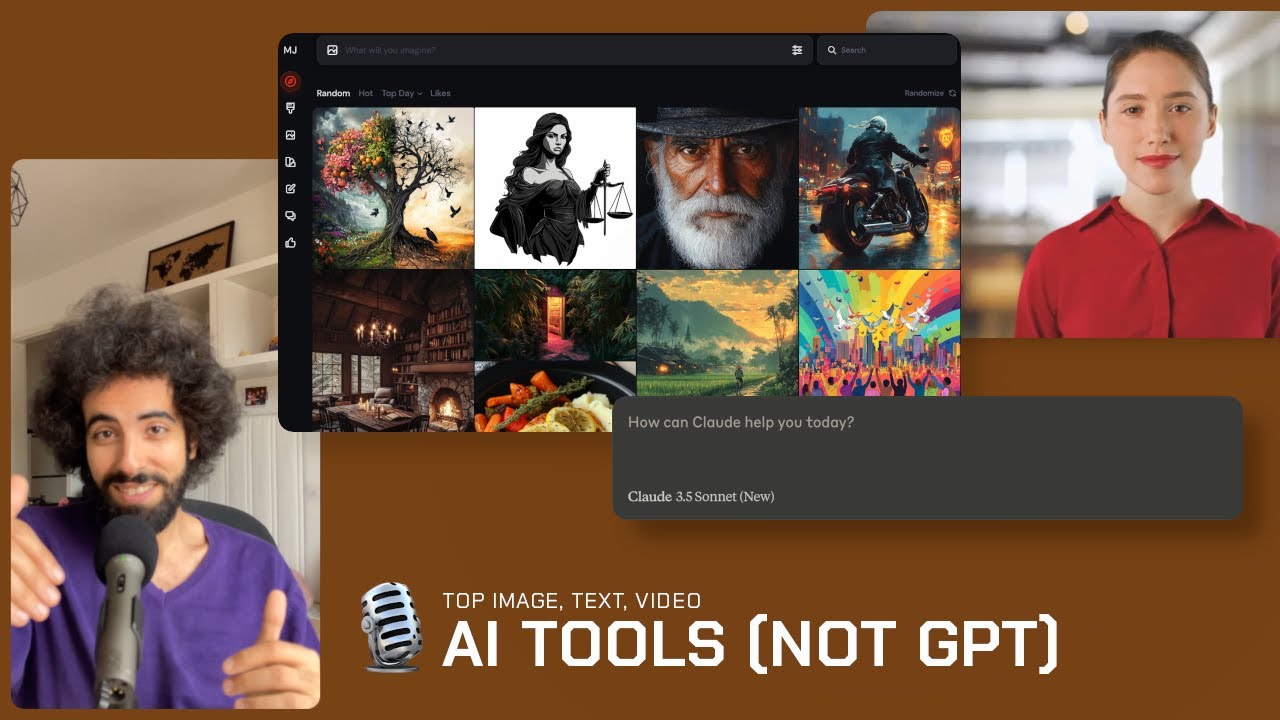 Top AI Tools That Are Not GPT – Text, Image, and Video | Podcast #2