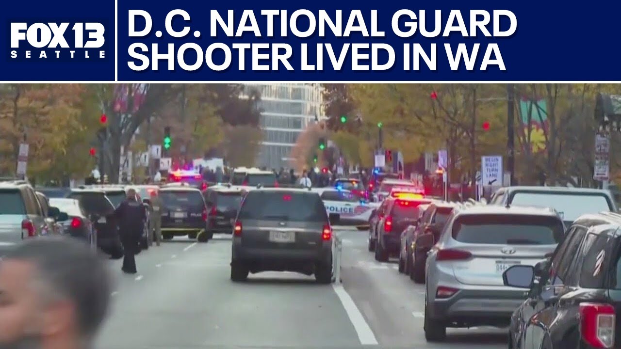 Suspect in D.C. National Guard shooting has ties to WA | FOX 13 Seattle ...