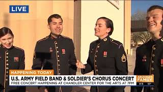 US Army Field Band & Soldier's Chorus on KTVK