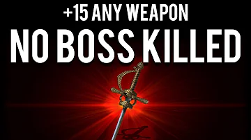 Dark Souls 1 : How to make a +15 Weapon with NO BOSS killed