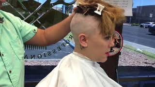 Shannon LV: She Gets a Super Short Undercut Bob w/ Bangs (YT Original)