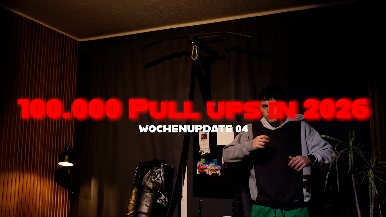 Wochenupdate 04 | 2.000/ 100.000 Pull ups in 2026