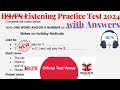 Ielts listening practice test 2024 with answers  20052024