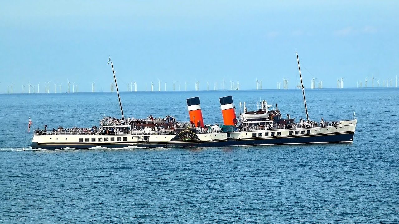 Waverley Paddle Steamer Leaving Llandudno 21st June 2026 