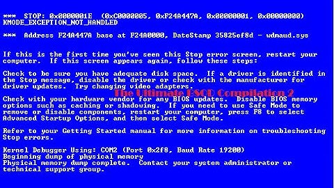 The Ultimate BSOD Compilation 2 (Official One)