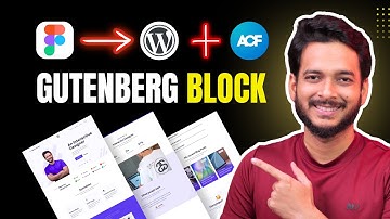Figma to WordPress Gutenberg - How to build your Portfolio Website? Fully Custom Made!