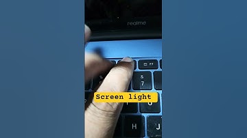 Realme RMNB Series Laptop Screen Display Brightness Not Working Problem#macnitesh#keyboardtricks