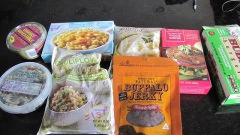 Trader Joes Food Haul with Weight Watcher SmartPoints