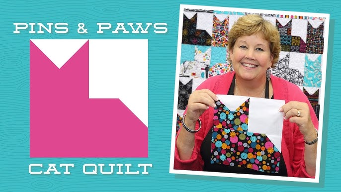 Make an Easy Pins & Paws Quilt with Jenny Doan of Missouri Star (Video Tutorial) - YouTube make-an-easy-pins-paws-quilt-with-jenny-doan-of-missouri-star-video-tutorial-youtube