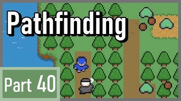 Pathfinding (NPC Follows Player/Aggro Monsters) - How to Make a 2D Game in Java #40