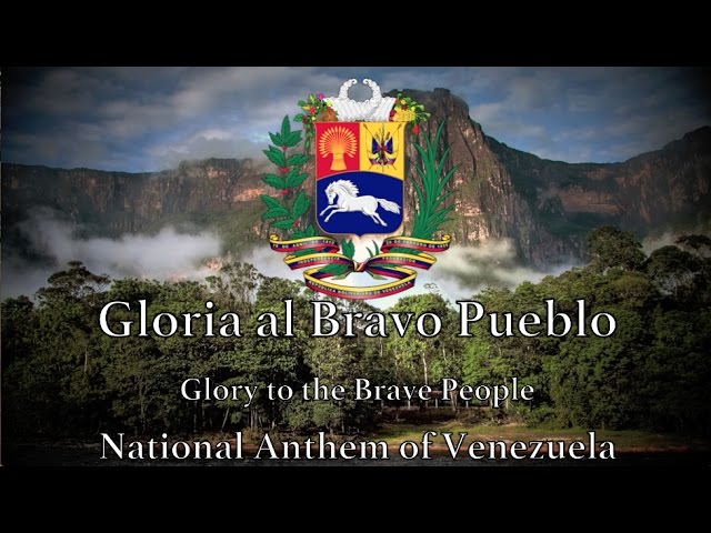 Gloria al Bravo PuebloNEW!Sakushi: Vicente Salias or Andrés Bello / Sakkyoku: Juan José Landaeta