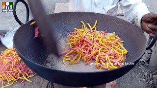 Snacks Fry On Sand Traditional Menthod Of Fring Sncks 4K Video Uhd Video Street Food