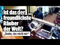 Freundlichster Überfall: Vermummter Räuber sagt sogar Danke