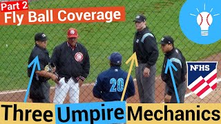 Three Umpire System - Part 2: Fly Ball Coverage